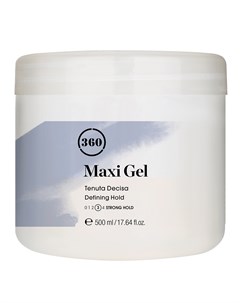 Гель для волос с сильной фиксацией Maxi Gel 500 мл Стайлинг 360
