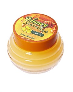 Ночная маска для лица медовая с канолой 90 мл Honey Sleeping Holika holika