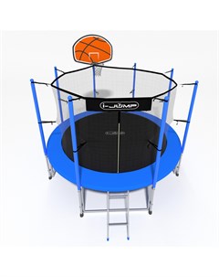 Батут Basket 14ft blue I-jump