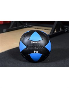 Мяч тренировочный WALLBALL 9 кг D 35 5 см Yousteel