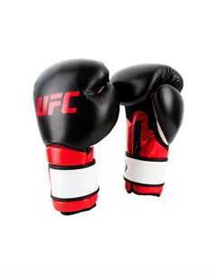 Перчатки для работы на снарядах MMA 16 унций черно красный Ufc