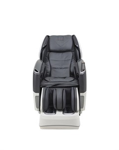 Массажное кресло с инновационным 4D массажем Aura серо белый Casada