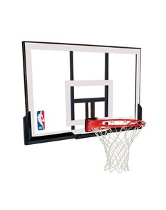 Баскетбольный мобильный щит 44 Polycarbonate Spalding