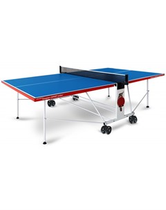 Теннисный стол Compact Expert Outdoor синий с сеткой Start line
