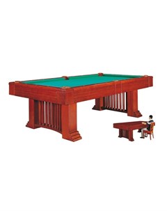 Бильярдный стол для пула Weekend Romance 8 ф коричневый со столешницей сукно Weekend billiard company