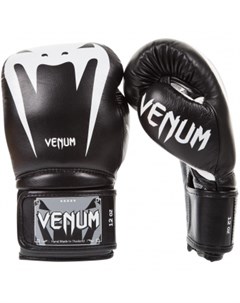 Перчатки боксерские Giant 3 0 Black Nappa Leather Venum
