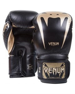 Перчатки боксерские Giant 3 0 Black Gold Nappa Leather Venum