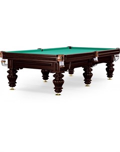 Бильярдный стол для русского бильярда Weekend Turin 9 ф черный орех 6 ног плита 38мм Weekend billiard company