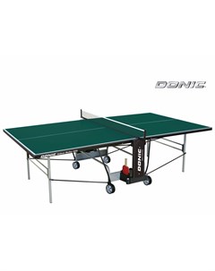 Теннисный стол Indoor Roller 800 зеленый с сеткой Donic