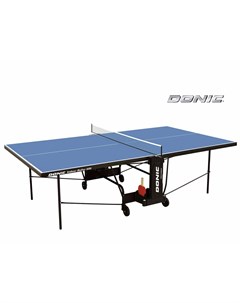 Теннисный стол Indoor Roller 600 синий с сеткой Donic