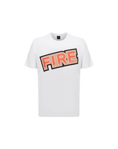 Хлопковая футболка Bogner  fire + ice