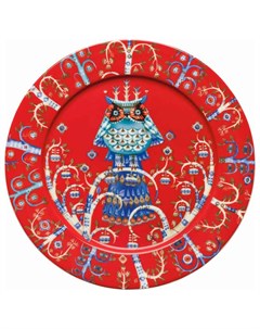 Тарелка обеденная Taika 27см цвет красный Iittala