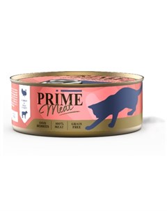 MEAT Индейка с телятиной филе в желе для кошек 100 гр Prime