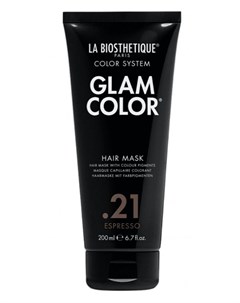 Тонирующая маска для волос Hair Mask 21 Espresso 200 мл Glam Color La biosthetique