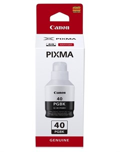 Контейнер с чернилами Gi 40bk 3385c001 чер для Pixma G5040 g6040 Canon