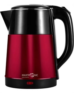 Чайник электрический MAXTRONIC MAX 605 1800Вт 2 2л красно черный Bit