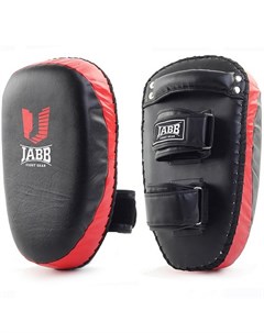 Макивара (нат.кожа) JE-2230 черный/красный Jabb