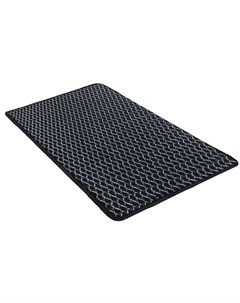 Универсальный коврик Кольчуга 60x90см серый Shahintex