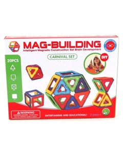 Магнитный конструктор 20 деталей Carnival Set Mag-building
