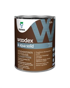 Антисептик белый Woodex Aqua Solid PM1 1 0 9 л Teknos