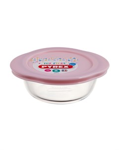 Форма круглая с крышкой 15см Pyrex