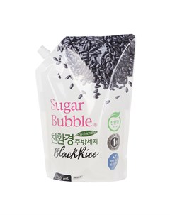 Экологичное средство для мытья посуды Черный рис 1 2 л Sugar bubble