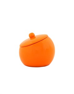 Диспенсер для ватных палочек Nora оранжевый 10х9 см Primanova