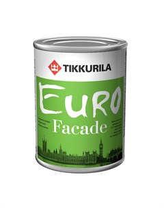 Краска фасадная тиккурила евро ка 9 л Tikkurila