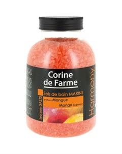 Соль для ванны Sea salts Mango 1 3 2 Corine de farme