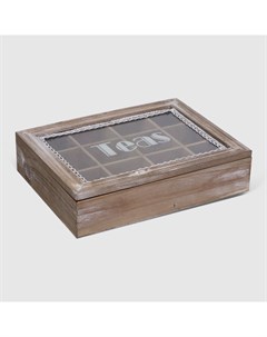 Коробка декоративная для чая 29x22x7 см Dekor pap