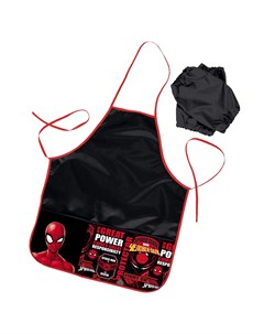 Фартук для труда Человек паук с двумя карманами нарукавники Hatber