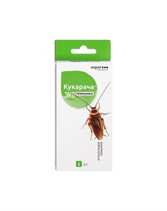 Инсектицид Кукарача ЭКО от всех видов тараканов 4 шт Avgust