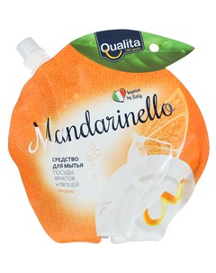 Средство для мытья посуды mandarinello 450 мл Qualita