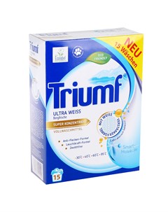 Порошок стиральный Triumf ultra white 0 9 кг