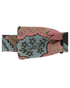 Dolce gabbana жаккардовый галстук бабочка с цветочным узором один размер разноцветный Dolce&gabbana