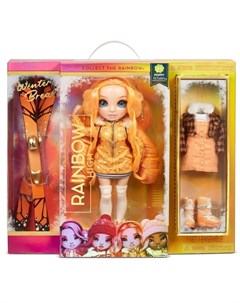 Кукла Winter Break Fashion Doll Poppy Rowan Orange Rainbow high