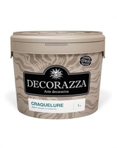 Декоративная краска Craquelure эффект растрескавшейся краски 1л Decorazza