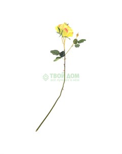 Цветы Цветок иск Роза 73см желт 42613 04 Dpi