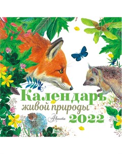 Календарь детский Живой природы 2022 Аст