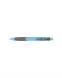 Ручка шариковая EYE автоматическая голубая чернила синие Lamark