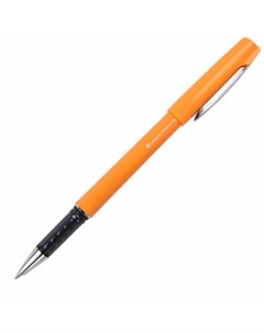 Ручка гелевая Eurasia оранжевая синие чернила Lamark