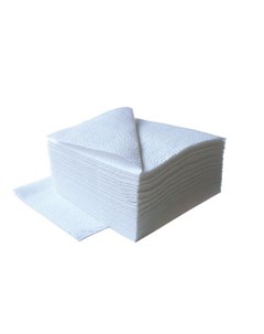 Салфетки бумажные однослойные 50 шт 24 х 24 см Welma