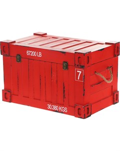Сундук контейнер красный 50х31х31 см Fuzhou fashion home