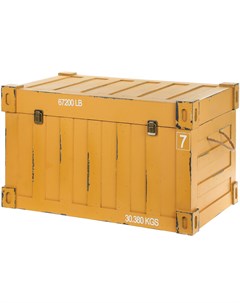 Сундук контейнер жёлтый 69х42х42 см Fuzhou fashion home