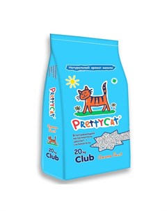 PrettyCat Наполнитель впитывающий для кошачьих туалетов Aroma Fruit 20 кг Prettycat