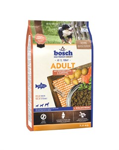 Корм для собак Adult лосось картофель сух 3кг Bosch