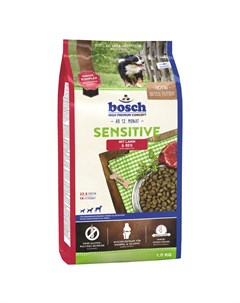 Корм для собак сенситив ягненок рис сух 1кг Bosch