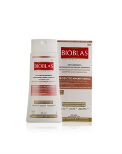 Шампунь против выпадения волос Anti Hair Loss с пробиотиками и пантенолом 360мл Bioblas