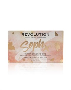 Тени для век SophX Ultra Eyeshadows 24 цвета 26 4г Makeup revolution