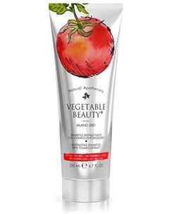 Ревитализирующий шампунь с экстрактом помидора 200 мл Для волос Vegetable beauty
